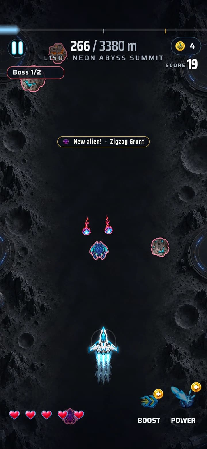 Boss rush: Level 150: dodge the beam.
