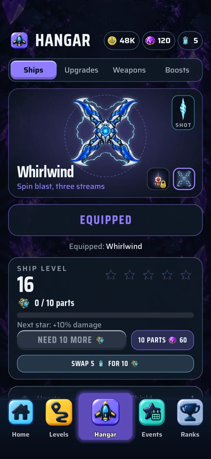 Hangar: The Whirlwind in the Hangar.